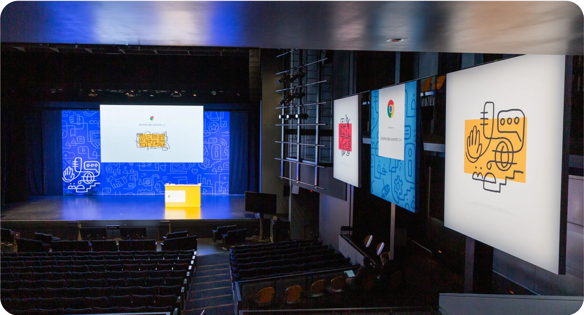 Auditoriaum at Chrome Dev Summit